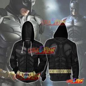 Batman Arkham Knight Cosplay Jacket Zip Up Hoodie