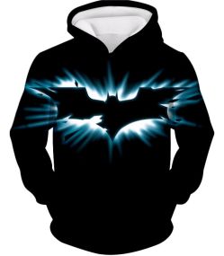 Amazing Batman Logo Graphic Promo Black Hoodie BM017