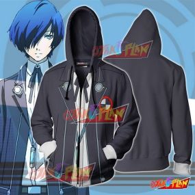 Persona 3 Makoto Yuuki Hoodie Cosplay Jacket Zip Up