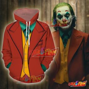 2019 New Film Joker Cosplay Hoodie Jacket