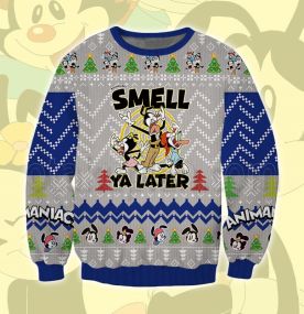 2023 Animaniacs Smell Ya Later 3D Printed Ugly Christmas Sweatshirt
