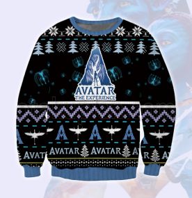 2023 Avatar Movie Pandora 3D Printed Ugly Christmas Sweatshirt