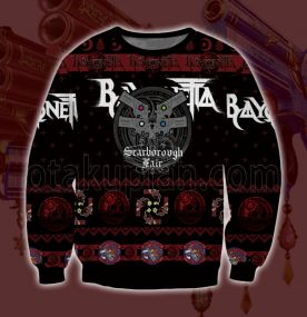 2023 Bayonetta Gun Scarborough Fair 3D Printed Ugly Christmas Sweatshirt