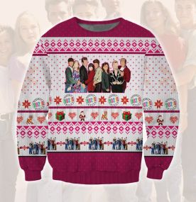 2023 Beverly Hills 90210 Young People 3D Printed Ugly Christmas Sweatshirt