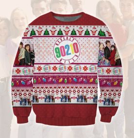 2023 Beverly Hills 90210 Young People Icon 3D Printed Ugly Christmas Sweatshirt