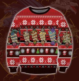 2023 Dungeons and Dragons Career System 3D Printed Ugly Christmas Sweatshirt