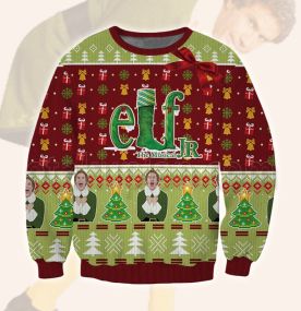 2023 Elf A Classic For The Christmas Season 3D Printed Ugly Christmas Sweatshirt