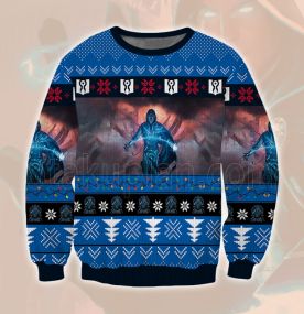 2023 Magic The Gathering Jace Beleren 3D Printed Ugly Christmas Sweatshirt