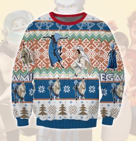 2023 Megamind Old Enemy 3D Printed Ugly Christmas Sweatshirt
