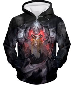 Fullmetal Alchemist Brothers Together as One Edward x Alphonse Best Anime Poster Hoodie FA025