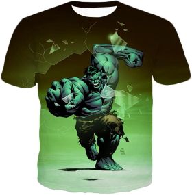Amazing Hero Hulk Smash Action T-Shirt HU025