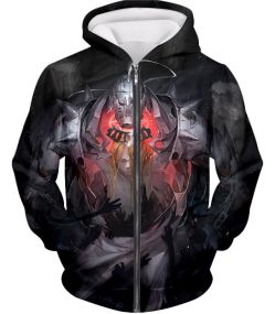 Fullmetal Alchemist Brothers Together as One Edward x Alphonse Best Anime Poster Zip Up Hoodie FA025