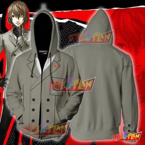 Persona 5 Goro Akechi Hoodie Cosplay Jacket Zip Up