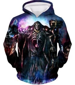 Overlord Extremely Evil Sorcerer King Ainz Ooal Gown Cool Graphic Hoodie OL003