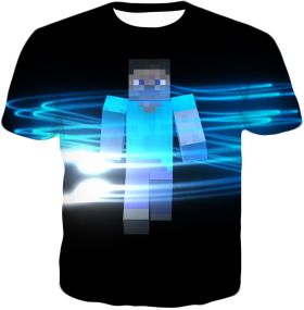 Minecraft NPC Black Promo T-Shirt