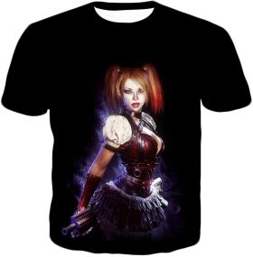 Amazing Harley Quinn Fan Art HD Awesome Black ] T-Shirt HQ036