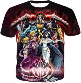 Overlord Overlord Cool All in One Promo Anime Graphic T-Shirt OL040