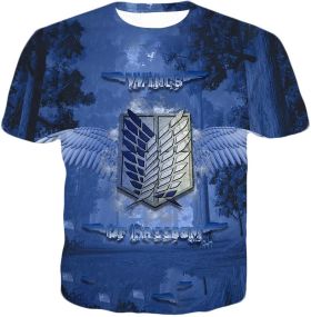 Attack on Titan Mikasa Ackerman The Survey Soldier Action T-Shirt AOT046