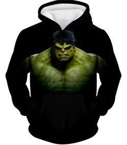 Amazing Superhero Hulk Cool Black Hoodie HU005