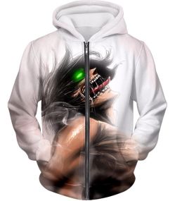 Attack on Titan Always Cool Survey Soldier Captain Levi Zip Up Hoodie AOT050
