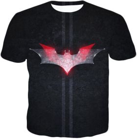 Batman Ultimate Logo 3D Best Class Black T-Shirt BM062