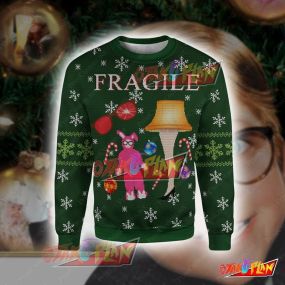A Christmas New Year Winter Story Fragile 3D Print Ugly Christmas Sweatshirt