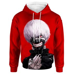 A One Eyed Ghoul Mask Hoodie / T-Shirt