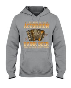 Accordion - Take Naps And Forget Things Hoodie