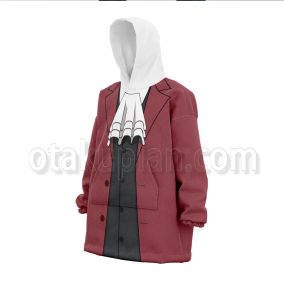 Ace Attorney Mitsurugi Reiji Red Suit Snug Blanket Hoodie
