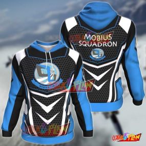 Ace Combat Mobius Squadron All Over Print Pullover Hoodie P