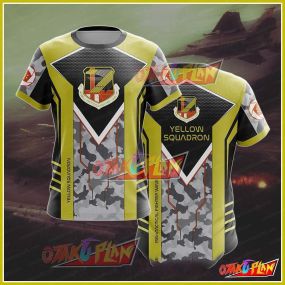 Ace Combat Yellow 13 Yellow Squadron T-shirt