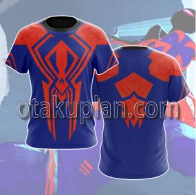 Spider Hero Across The Spider Verse Spider Hero 2099 Cosplay T-shirt