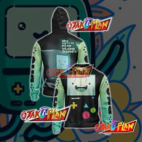 Adventure Time BMO Style Zip Up Hoodie Jacket