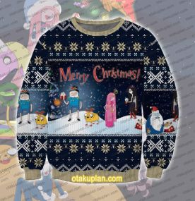 Adventure Time Christmas Time Ugly Christmas Sweatshirt