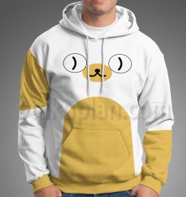 Adventure Time Fionna And Cake Cake The Cat Cosplay Hoodie