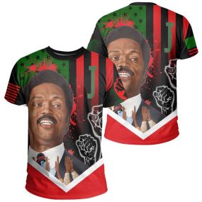 African American Flag Jesse Jackson African T-Shirt