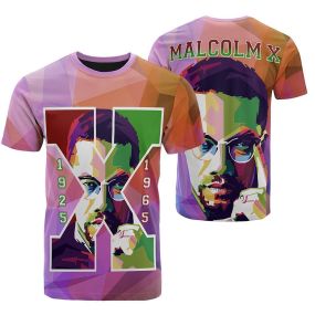 African American Malcolm X Mens African T-Shirt