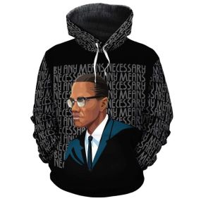 African BLM Hoodie By Any Means Necessary 2 Hoodie