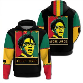 African Hoodie Audre Lorde Black History Month Style Hoodie