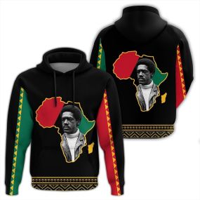African Hoodie Bobby Seale Black History Month Hoodie