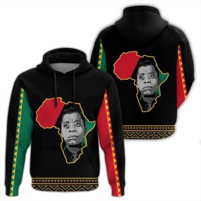 African Hoodie James Baldwin Black History Month Hoodie