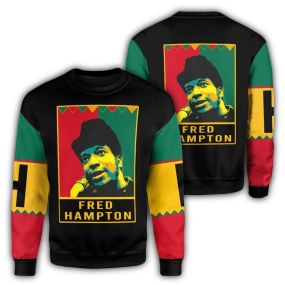 African Sweatshirt Fred Hampton Black History Month Style Men Sweatshirt