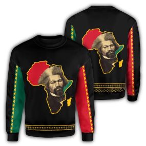 African Sweatshirt Frederick Douglass Black History Month Men Sweatshirt