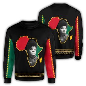 African Sweatshirt Ida B Wells Black History Month Men Sweatshirt