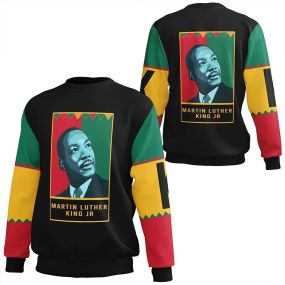African Sweatshirt Martin Luther King Jr Black History Month Style Women Sweatshirt