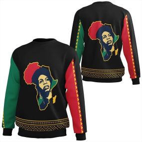 African Sweatshirt Nina Simone Black History Month Women Sweatshirt