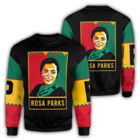 African Sweatshirt Rosa Parks Black History Month Style Men Sweatshirt