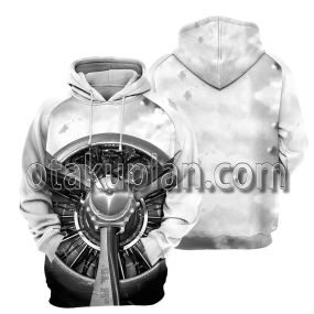 Aircraft Mechanic 3D All Over Printed T-Shirt Hoodie 2