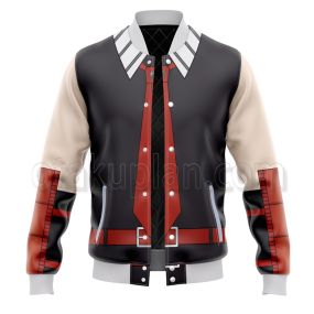 Akame Ga Kill Akame Red Tie Cosplay Varsity Jacket
