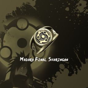 Akatsuki Ring Bronze Madara Final Sharingan